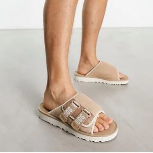 Ugg Suede Goldencoast Straps Slides.Men